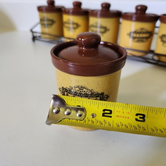 Vintage Spice Keeper Jars Rack - Picture 8 of 10